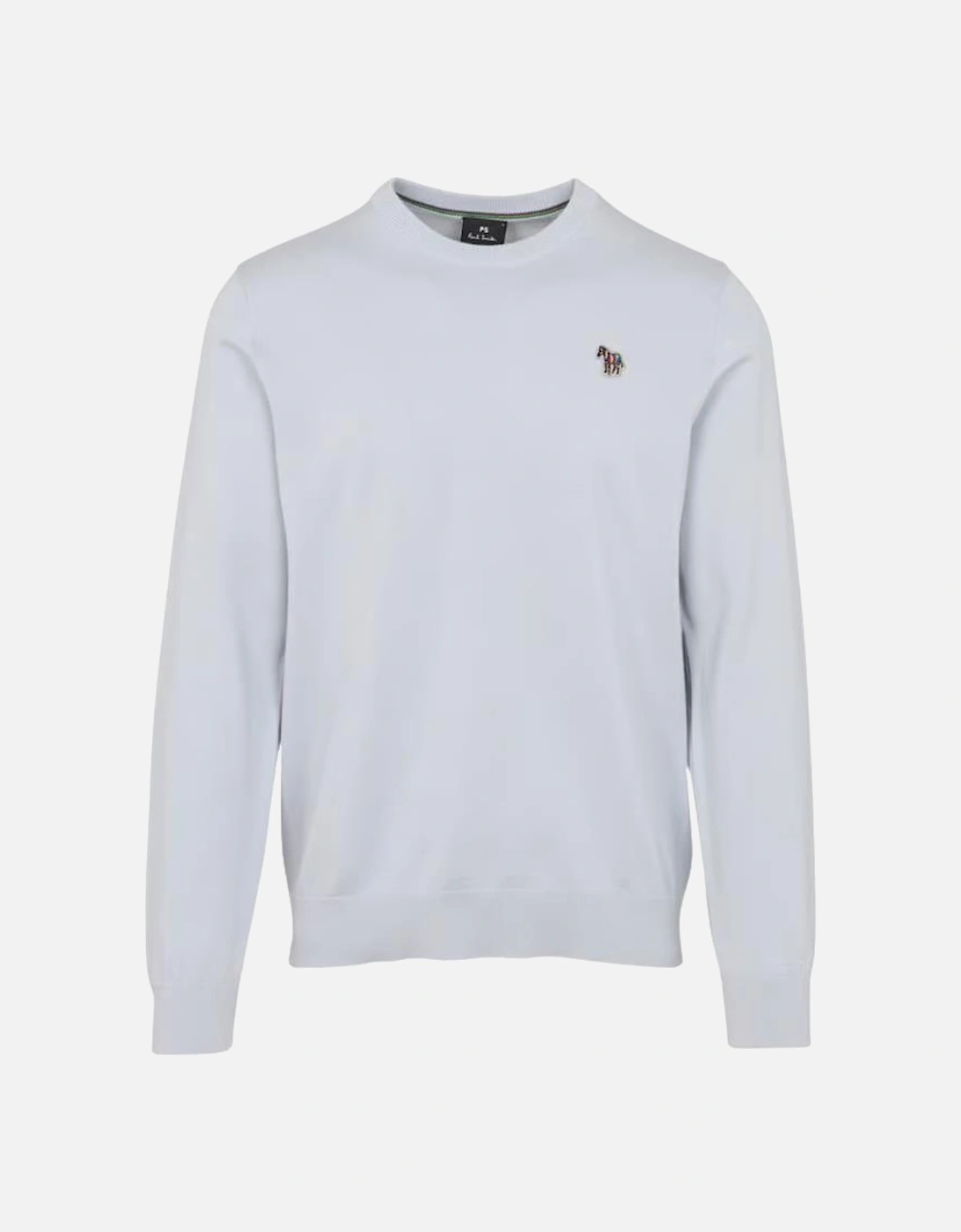 PS Crew Neck Sweater Zebra Badge - Grey, 2 of 1