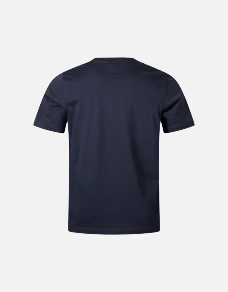 PS Reg Fit SS T-Shirt Zebra - Dark Navy