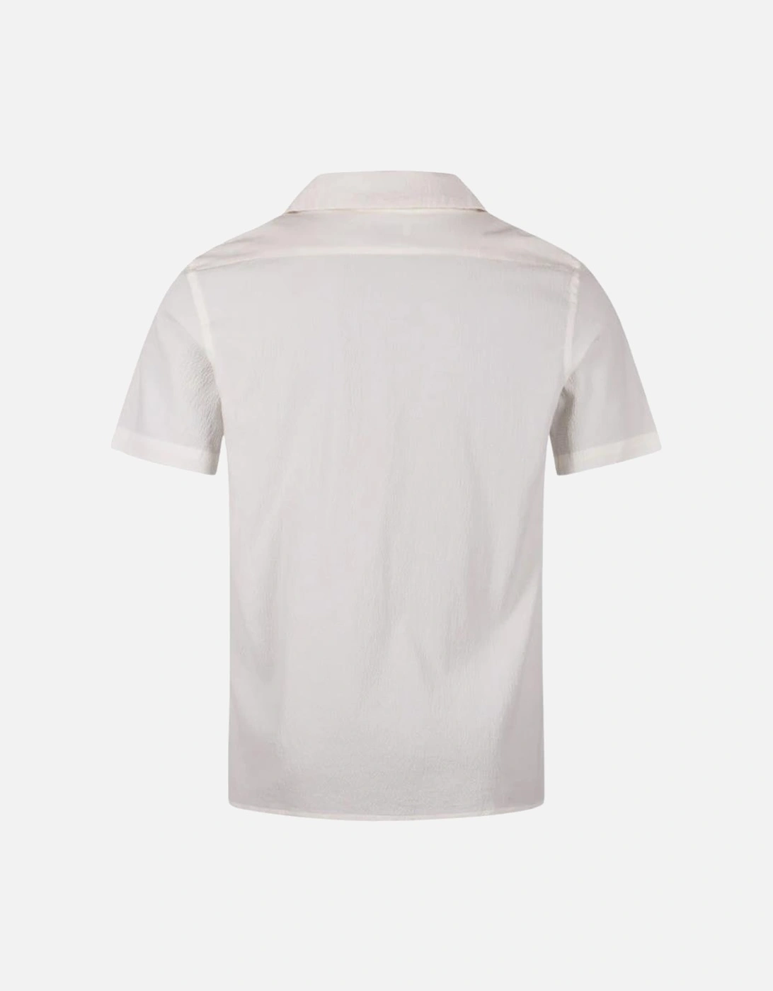 PS SS Regular Fit Seersucker Shirt - White