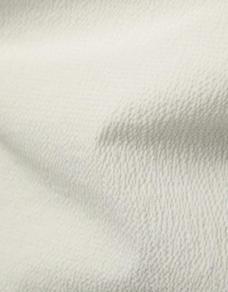 PS SS Regular Fit Seersucker Shirt - White