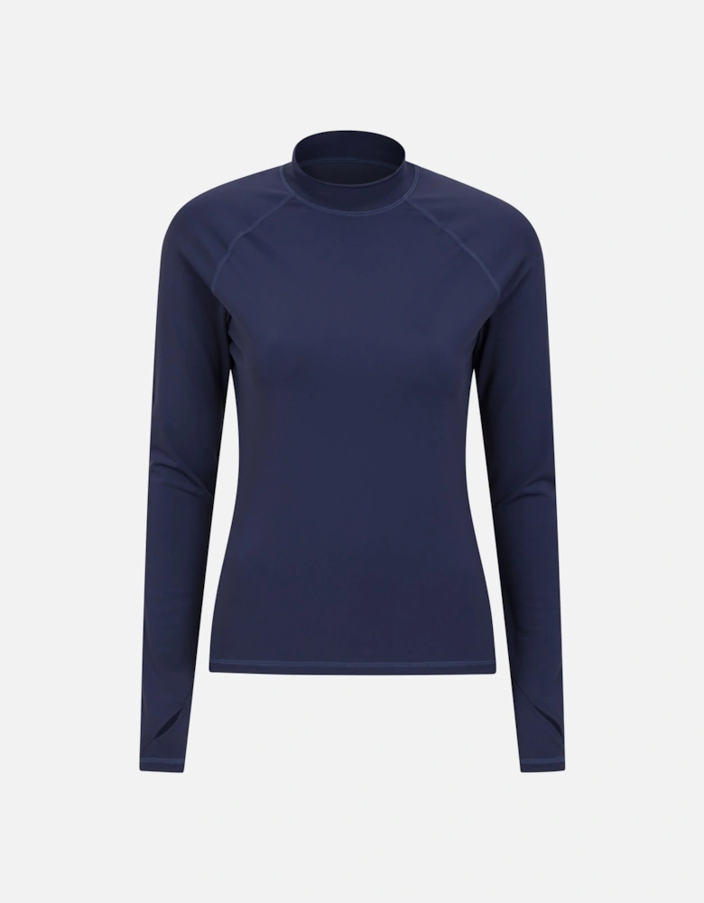 Womens/Ladies Long-Sleeved Rash Guard