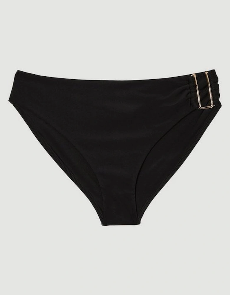 Bikini Bottoms With Gold Trim