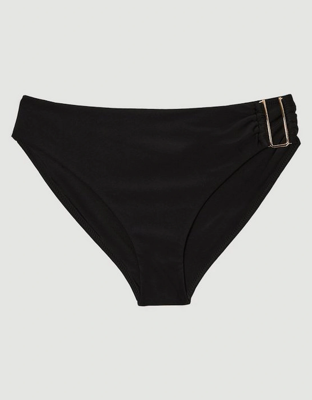 Bikini Bottoms With Gold Trim