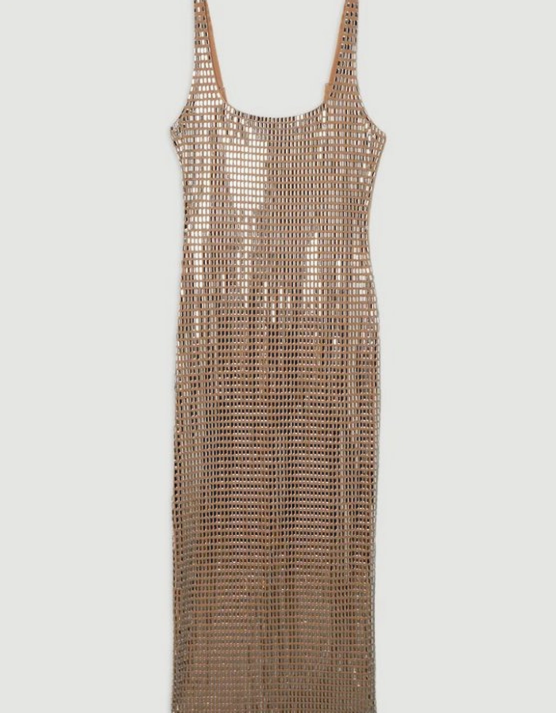 Tall Premium Crystal Embellished Jersey Midi Dress
