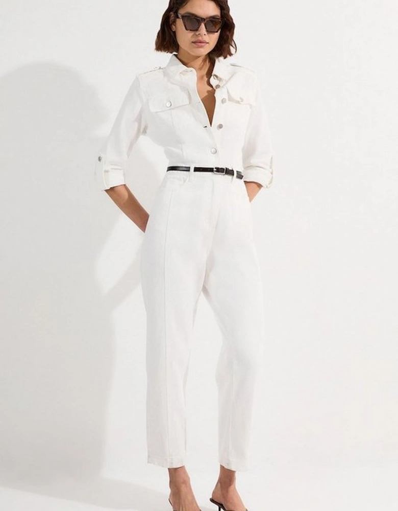 Denim Boiler Jumpsuit