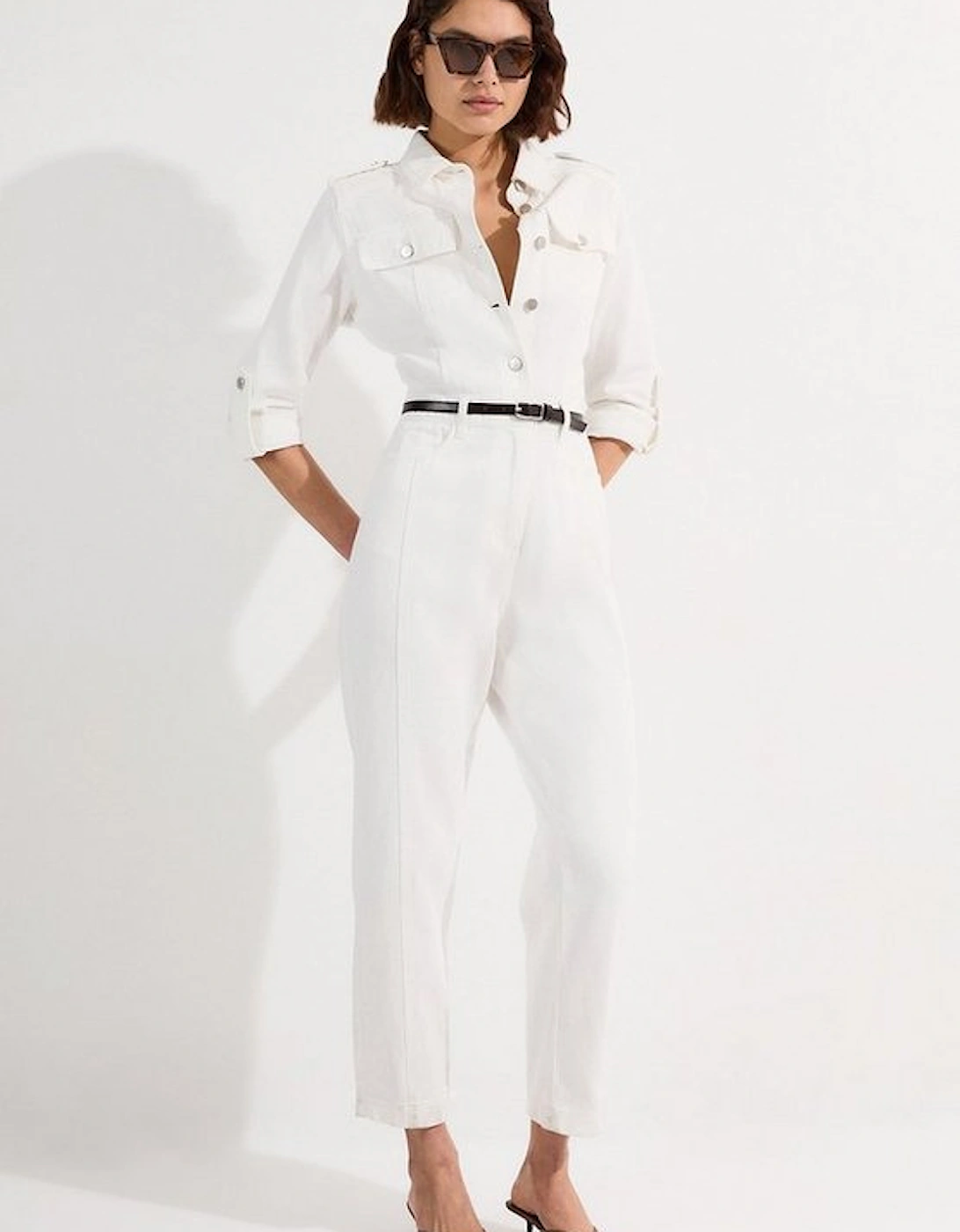 Denim Boiler Jumpsuit