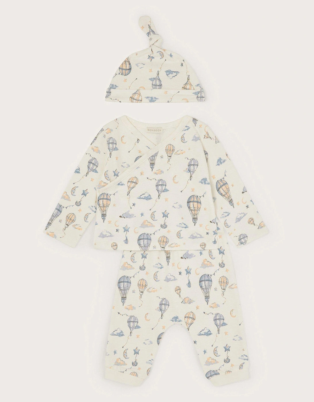 Baby Boy Hot Air Balloon Set - Green, 2 of 1