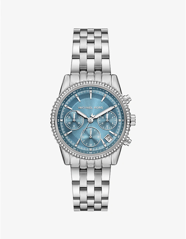Mini Ritz Silver-Tone Watch