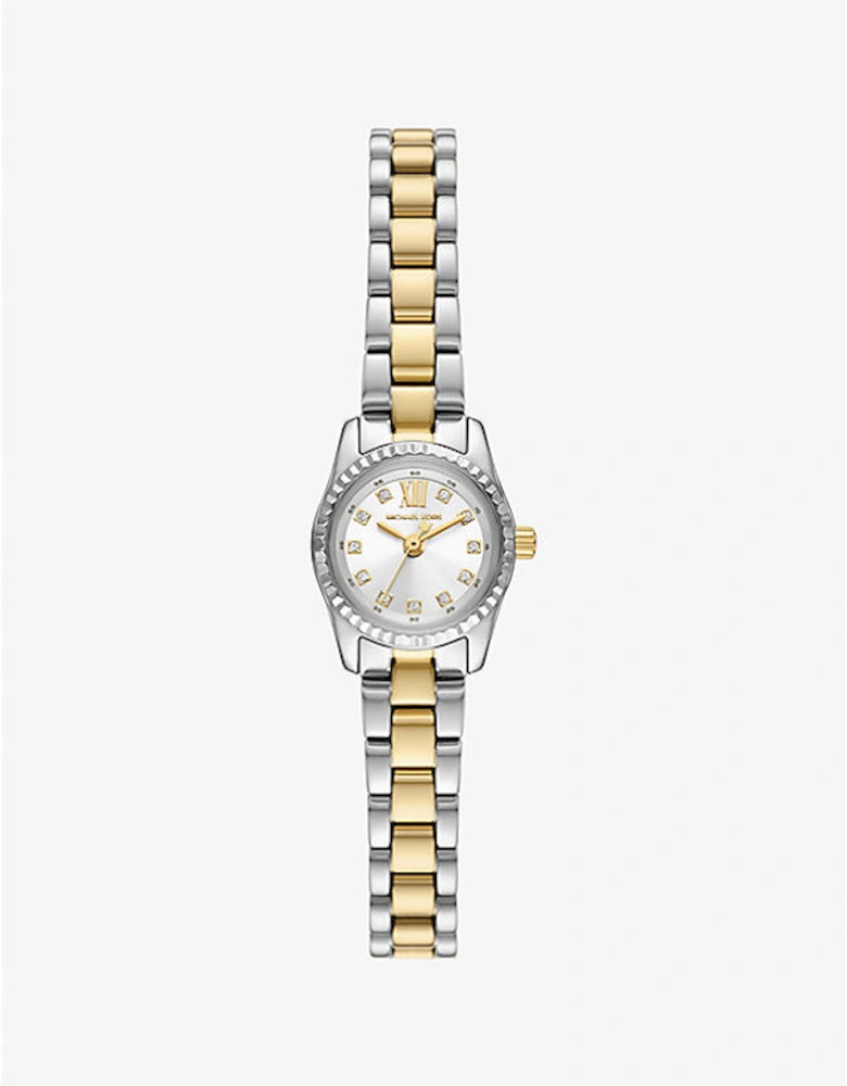 Micro Lexington Pavé Two-Tone Watch