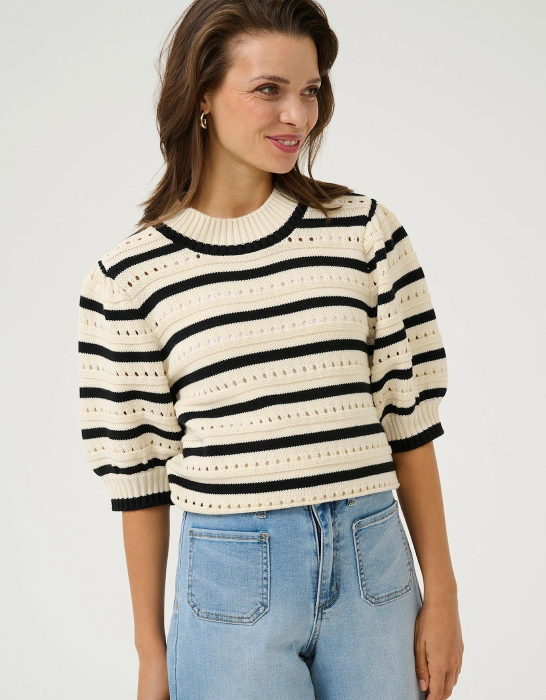 Evelyn Half Sleeve Pullover - Neutral, 2 of 1