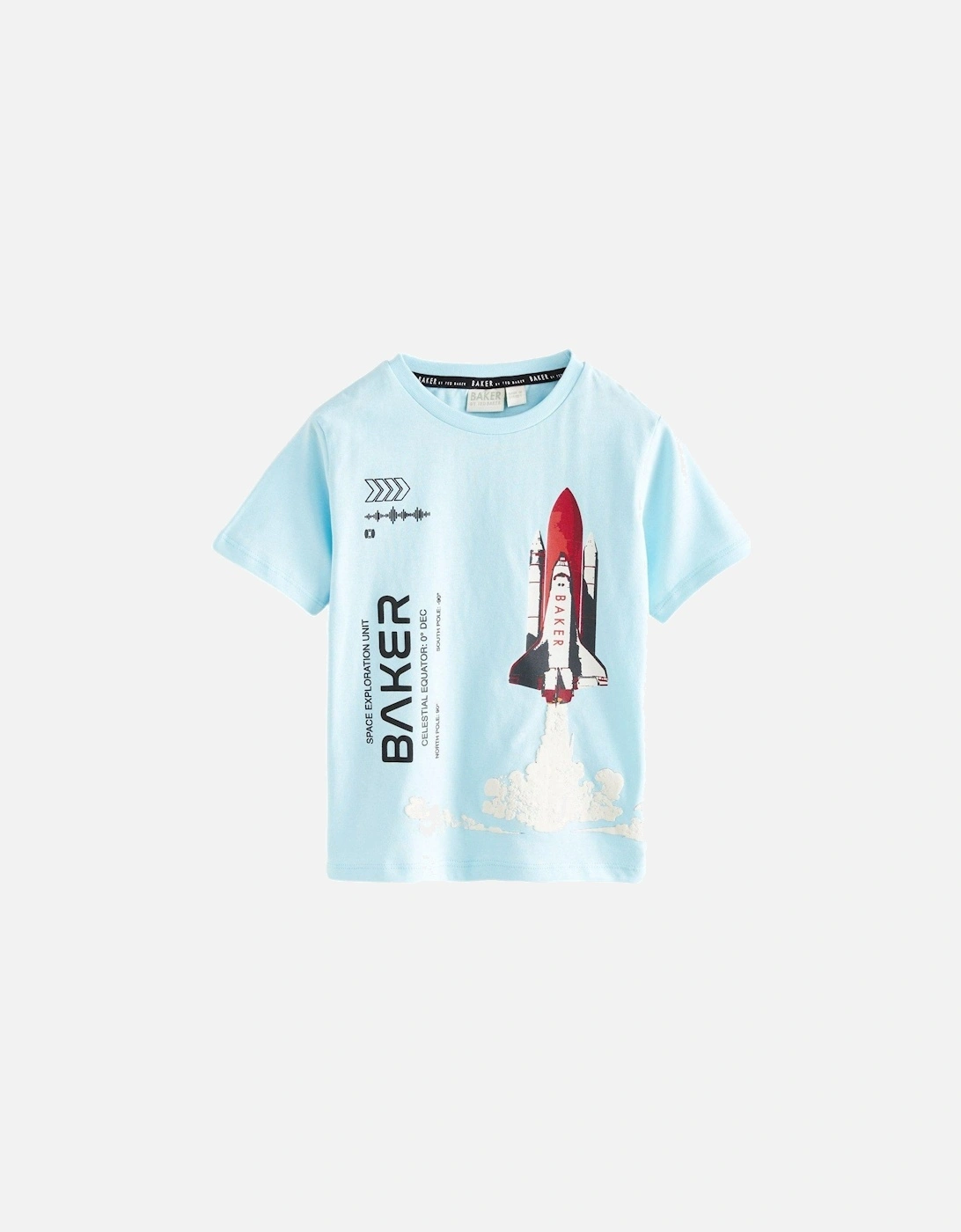 Space Rocket T-Shirt - Blue, 2 of 1
