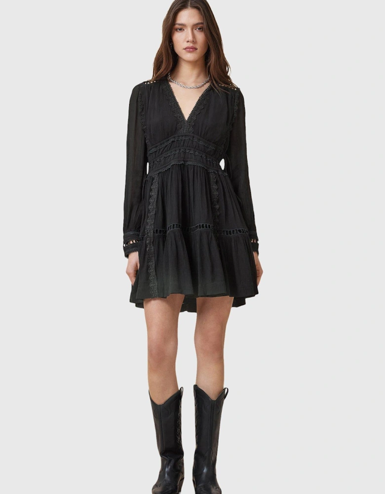 Xanthe Long Sleeve Mini Dress