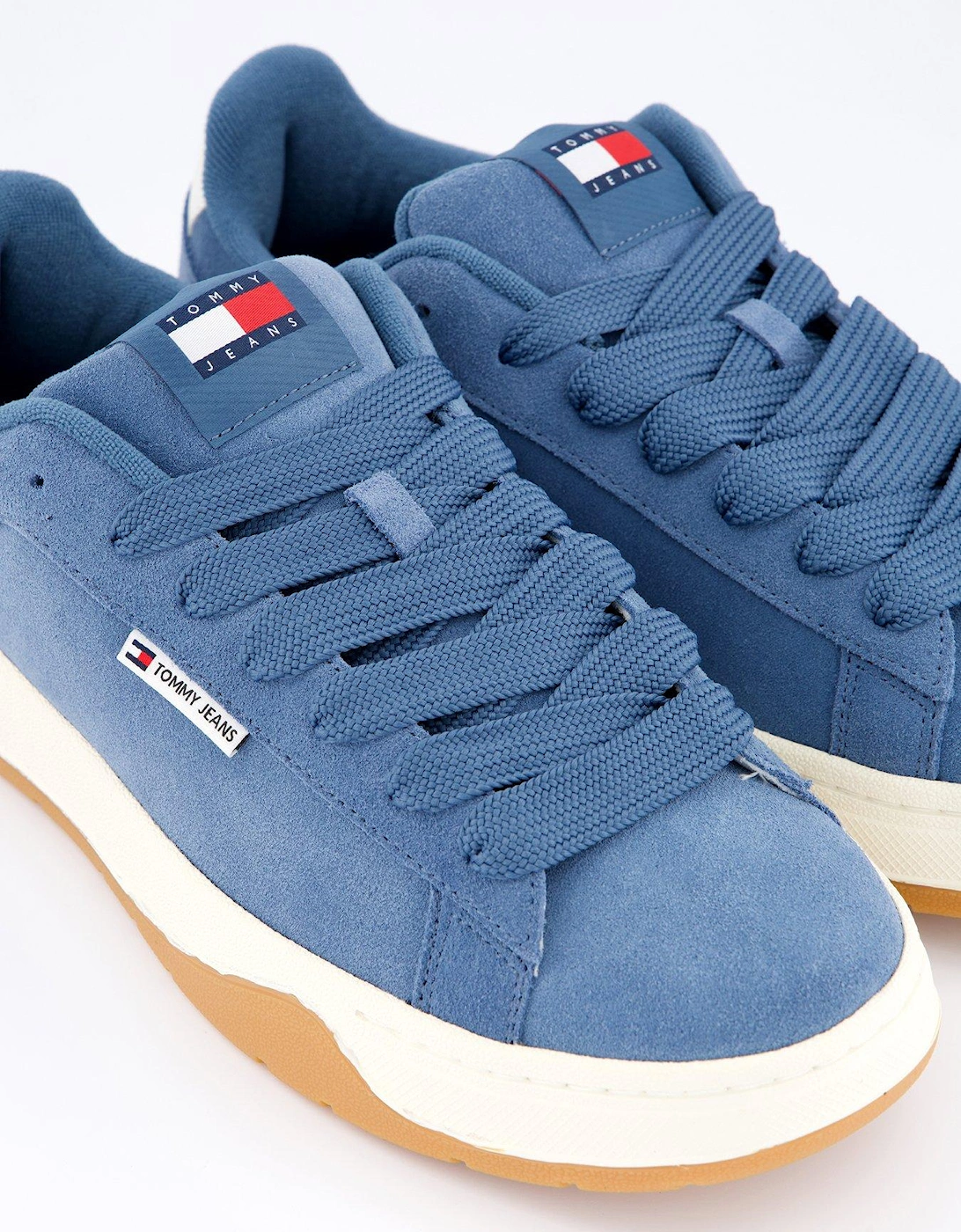 Suede Skater Sneakers - Blue