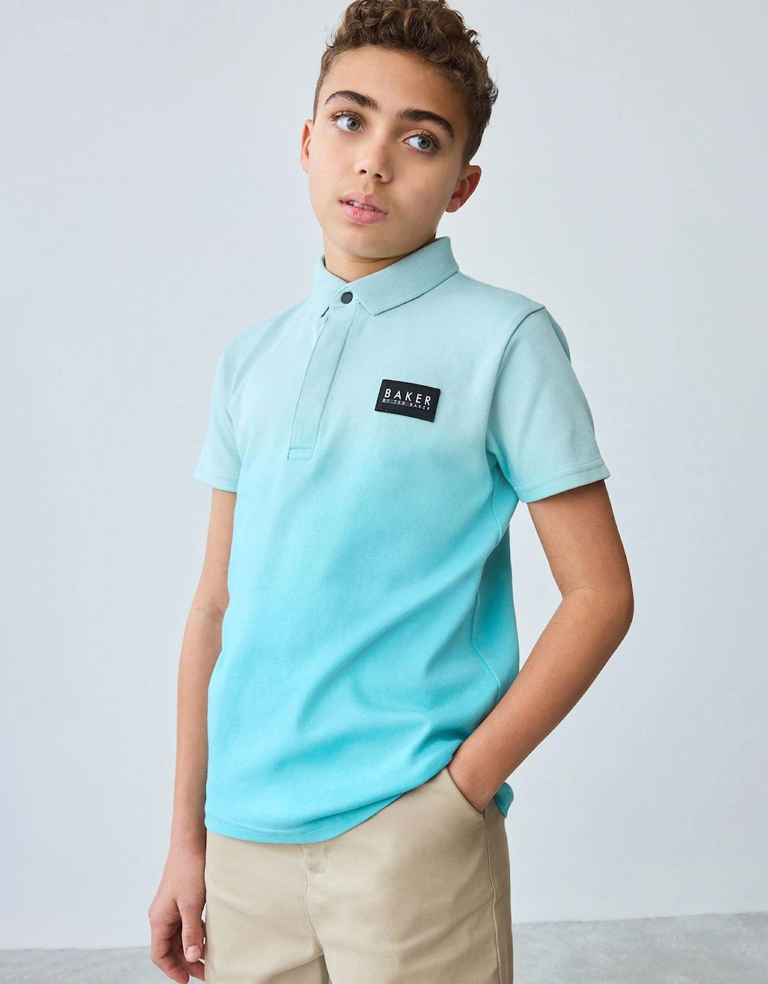 Ombre Polo Shirt - Blue, 2 of 1