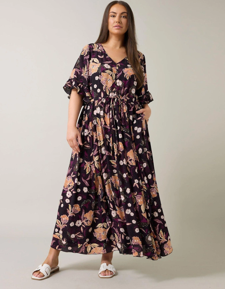 Crinkle Boho Dress