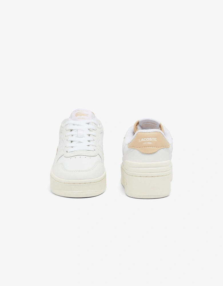 T-Clip Platform Leather Trainers