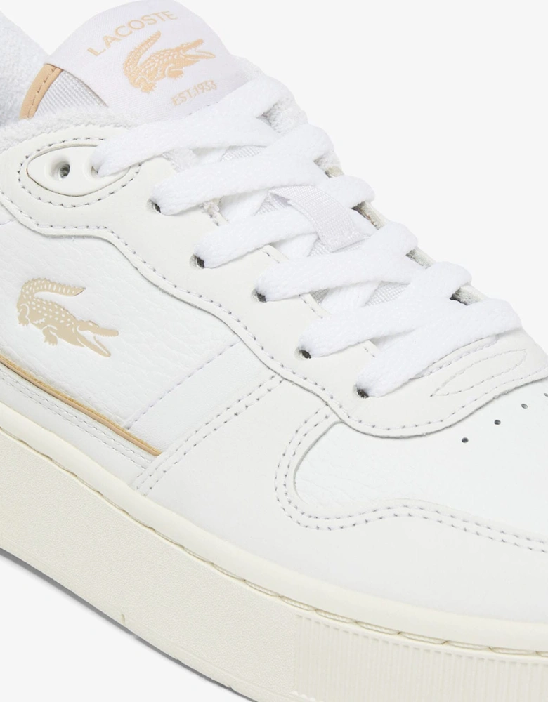 T-Clip Platform Leather Trainers