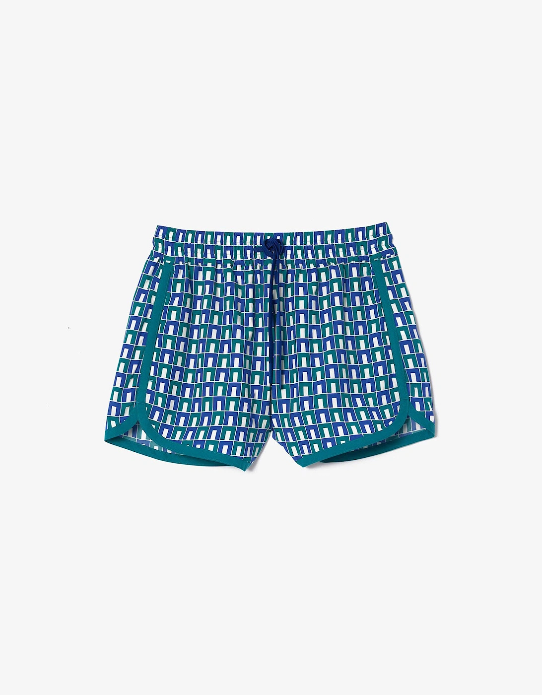Graphic Motif Draped Shorts, 4 of 3