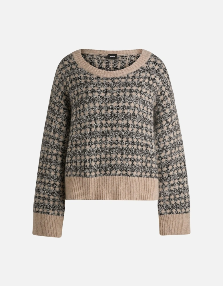 Fernade Jacquard-Knit Sweater