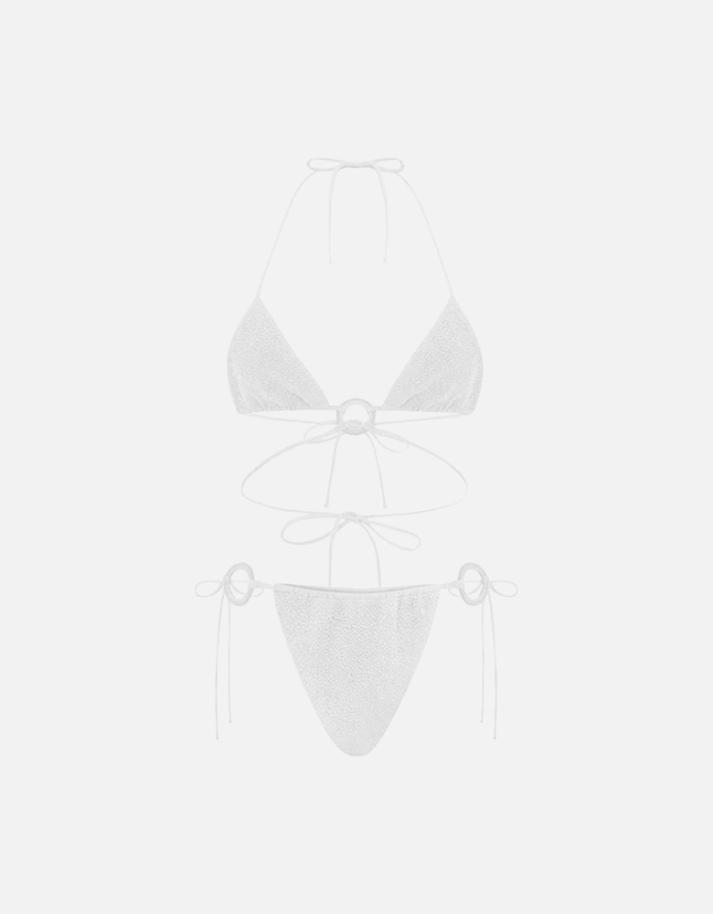 Carlotta Bikini Bottoms White