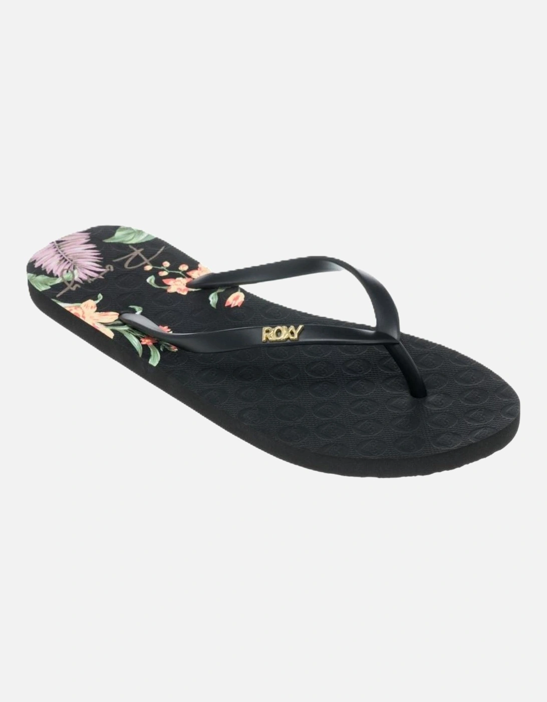 Womens Viva Printed Flip Flops, 2 of 1