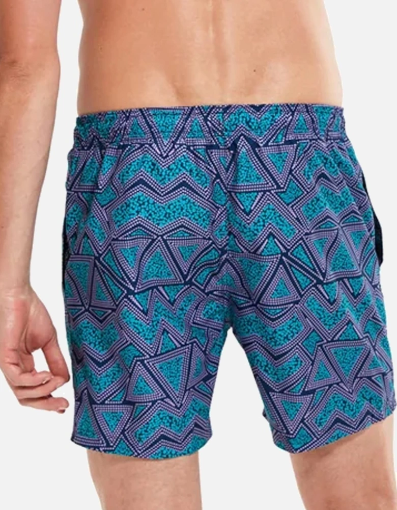 Mens Leisure Printed Swim Shorts