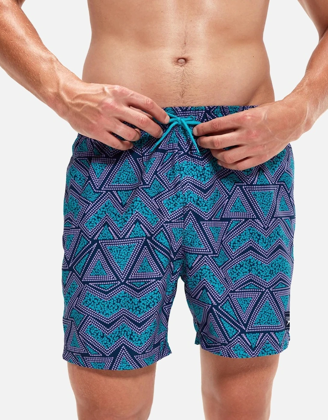 Mens Leisure Printed Swim Shorts