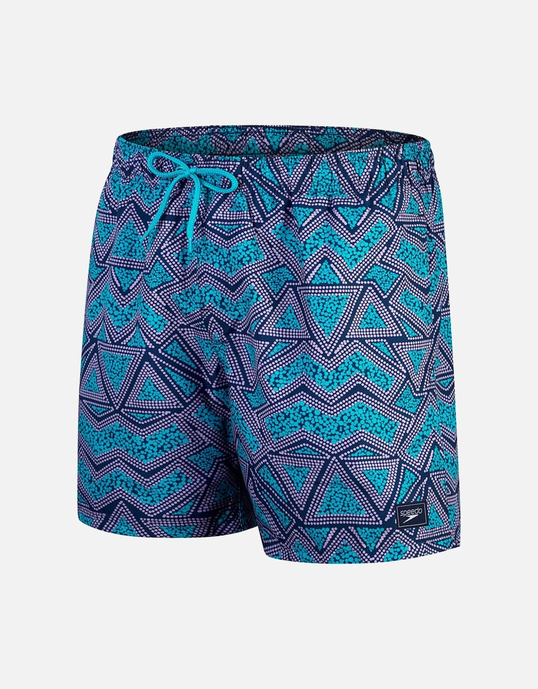 Mens Leisure Printed Swim Shorts, 4 of 3