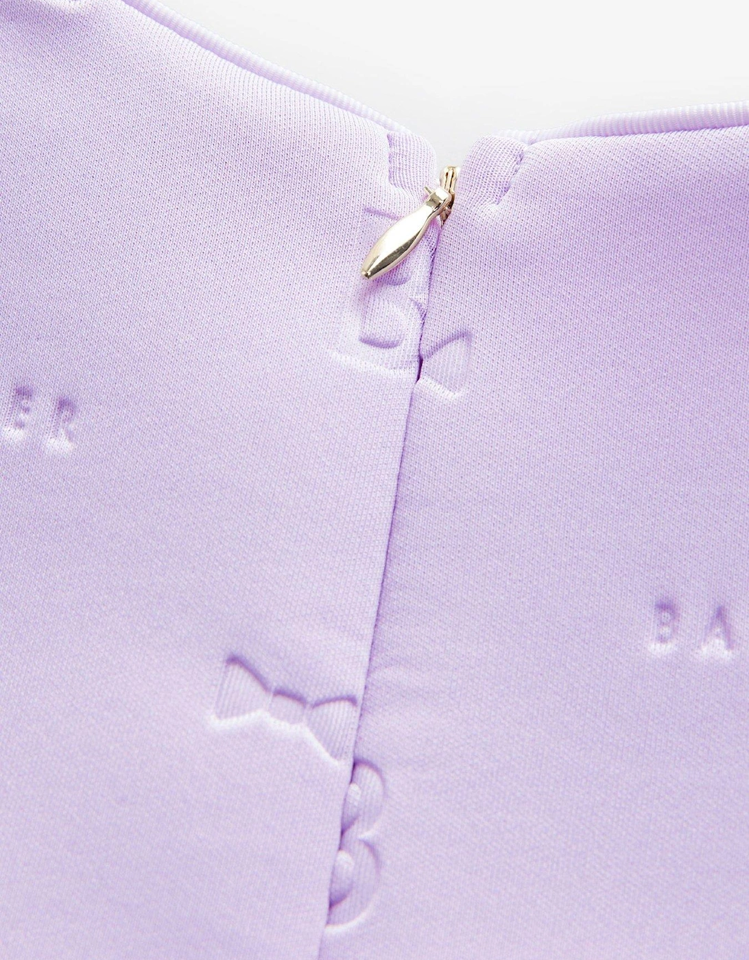 Bow Dress - Purple