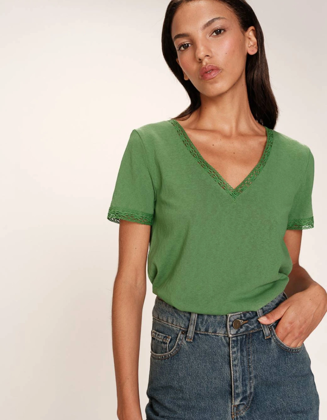 Grace & Mila Women's Rome T-Shirt Green, 8 of 7