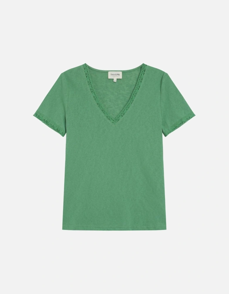 Grace & Mila Women's Rome T-Shirt Green