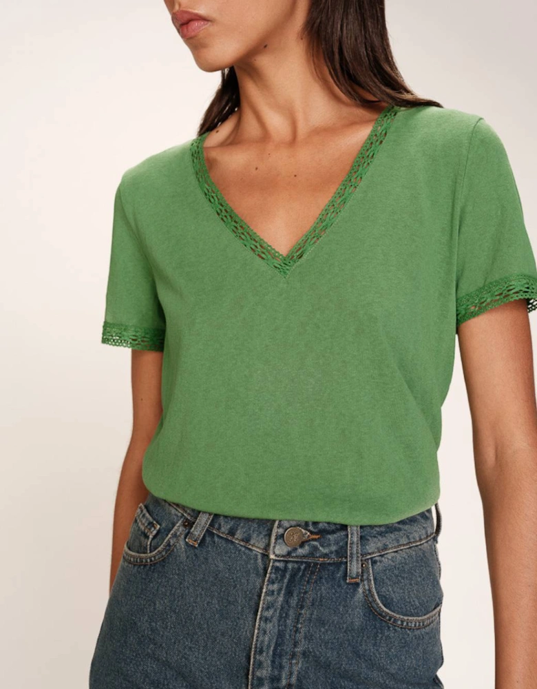 Grace & Mila Women's Rome T-Shirt Green