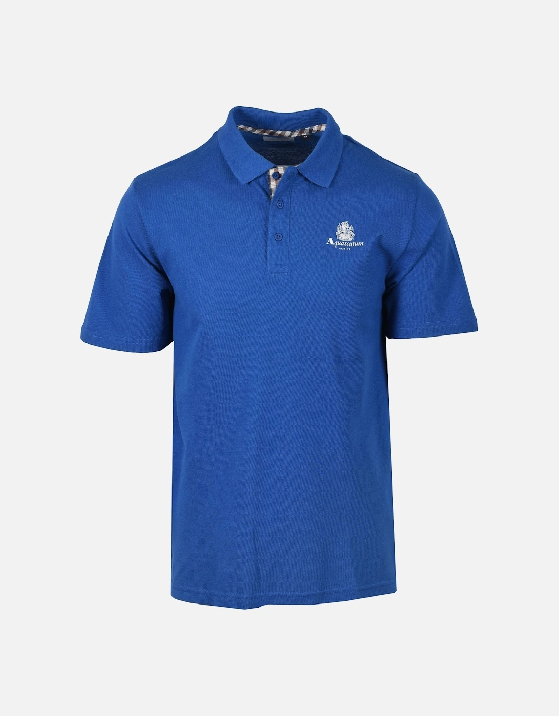 Small Logo Piquet Polo Shirt Royal Blue, 4 of 3