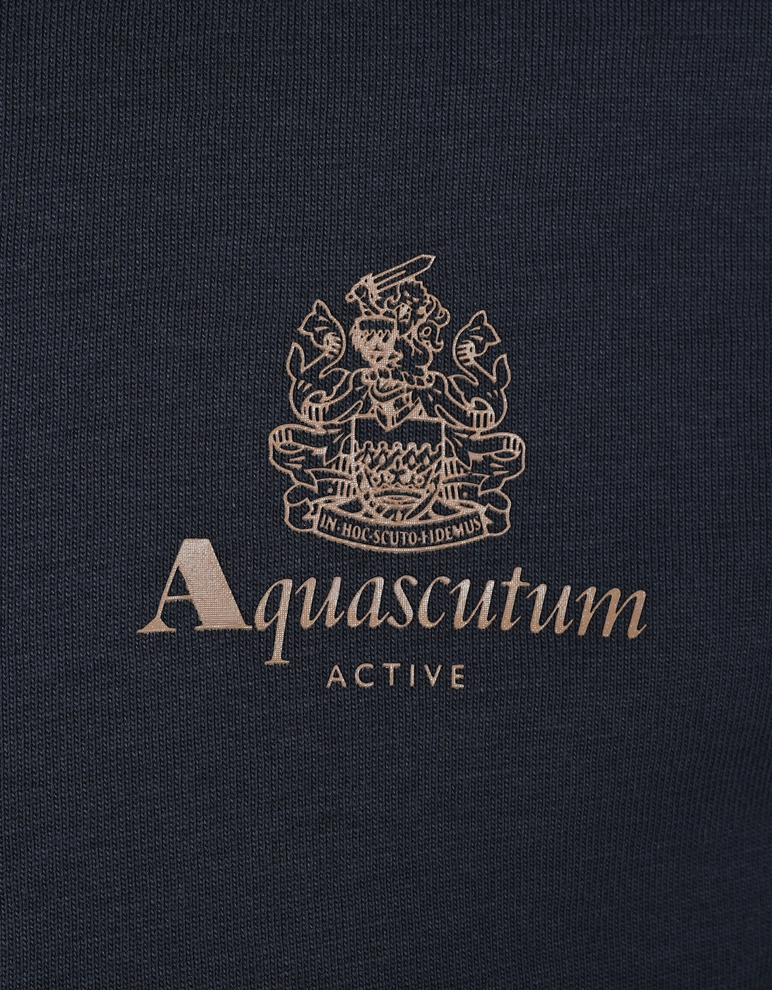 Club Check Details T-Shirt Navy