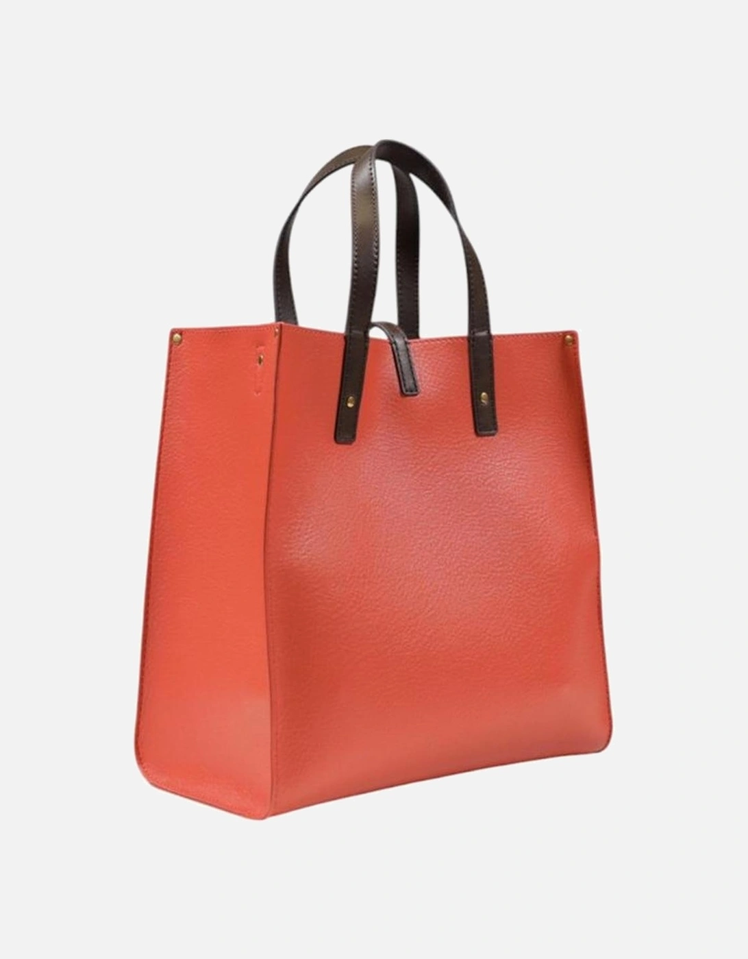 Womens Polyurethane Backpack - Orange