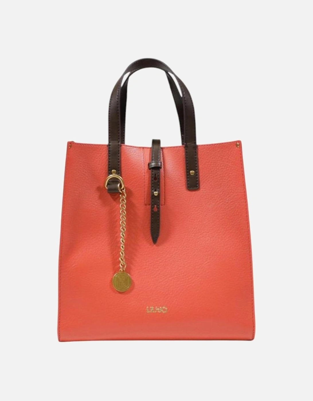 Womens Polyurethane Backpack - Orange