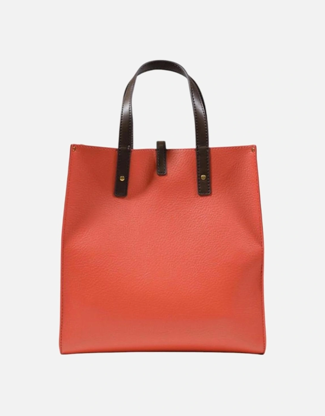 Womens Polyurethane Backpack - Orange