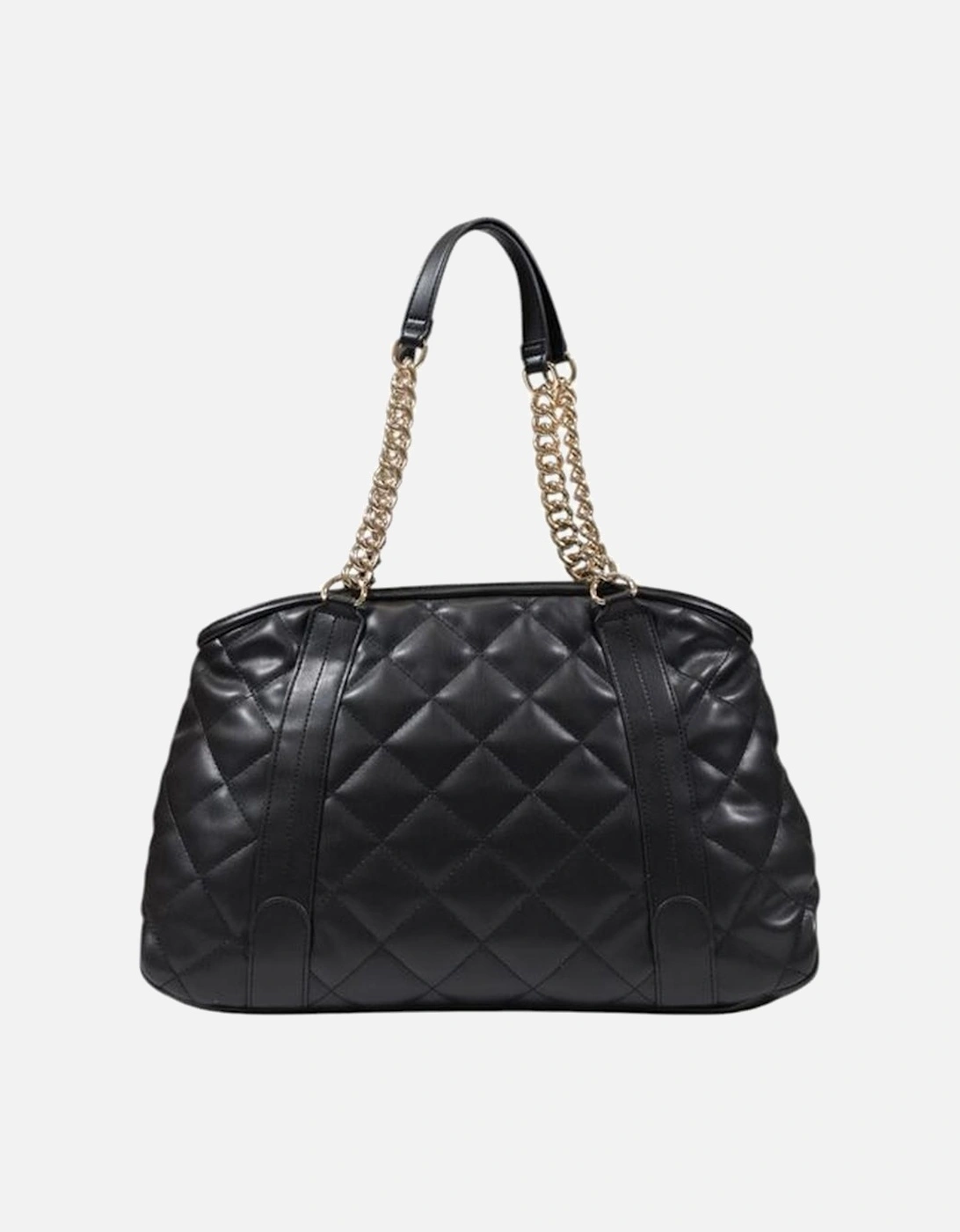 Large Tote Bag in Polyurethane Women - Black Handbags
