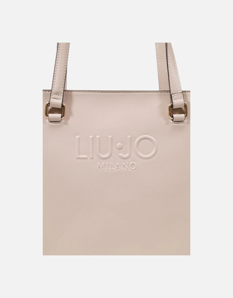 Large Polyurethane Tote Bag Women - Pink Handbags