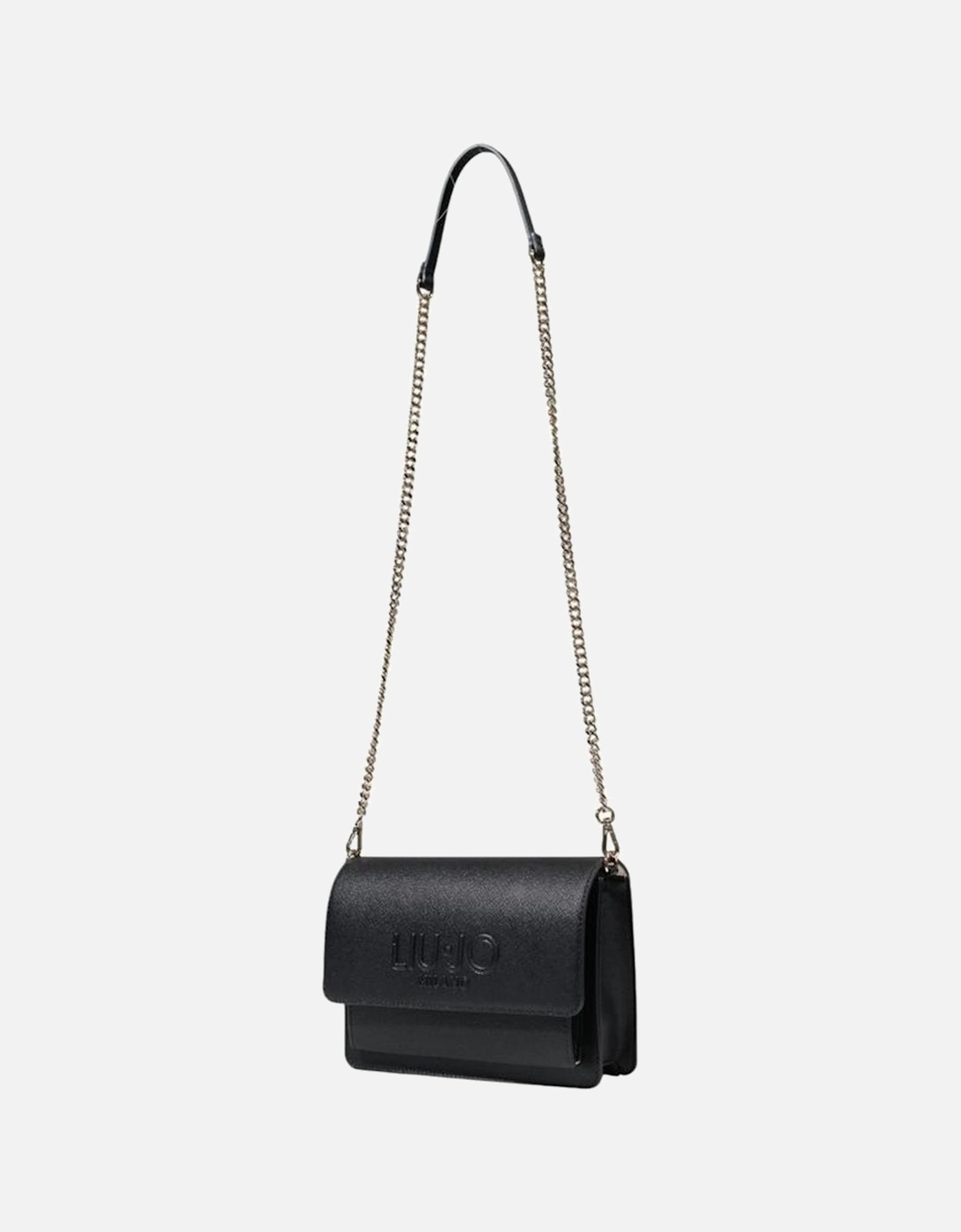 Structured Polyurethane Medium Bag Women - Black Handbags
