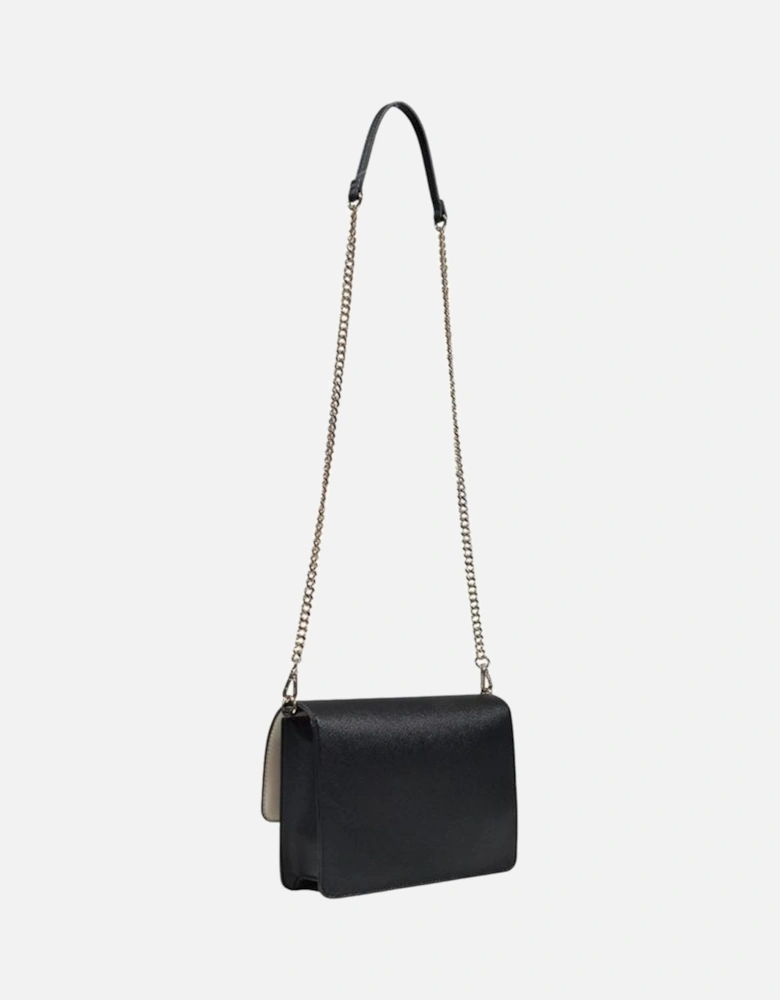 Structured Polyurethane Medium Bag Women - Black Handbags