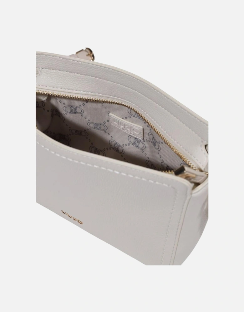 Medium Polyurethane Shoulder Bag Women - Cream Handbags