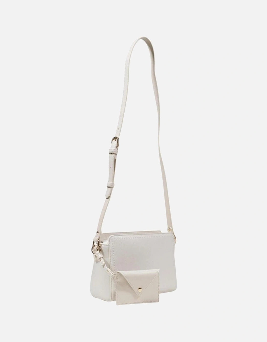 Medium Polyurethane Shoulder Bag Women - Cream Handbags