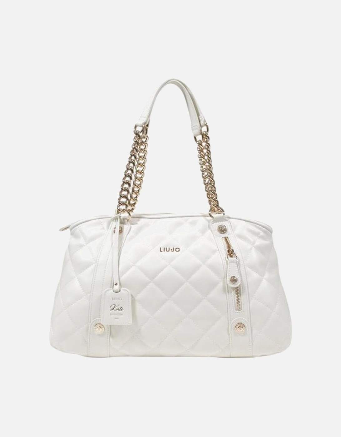 Large Polyurethane Tote Bag Women - Cream Handbags, 5 of 4