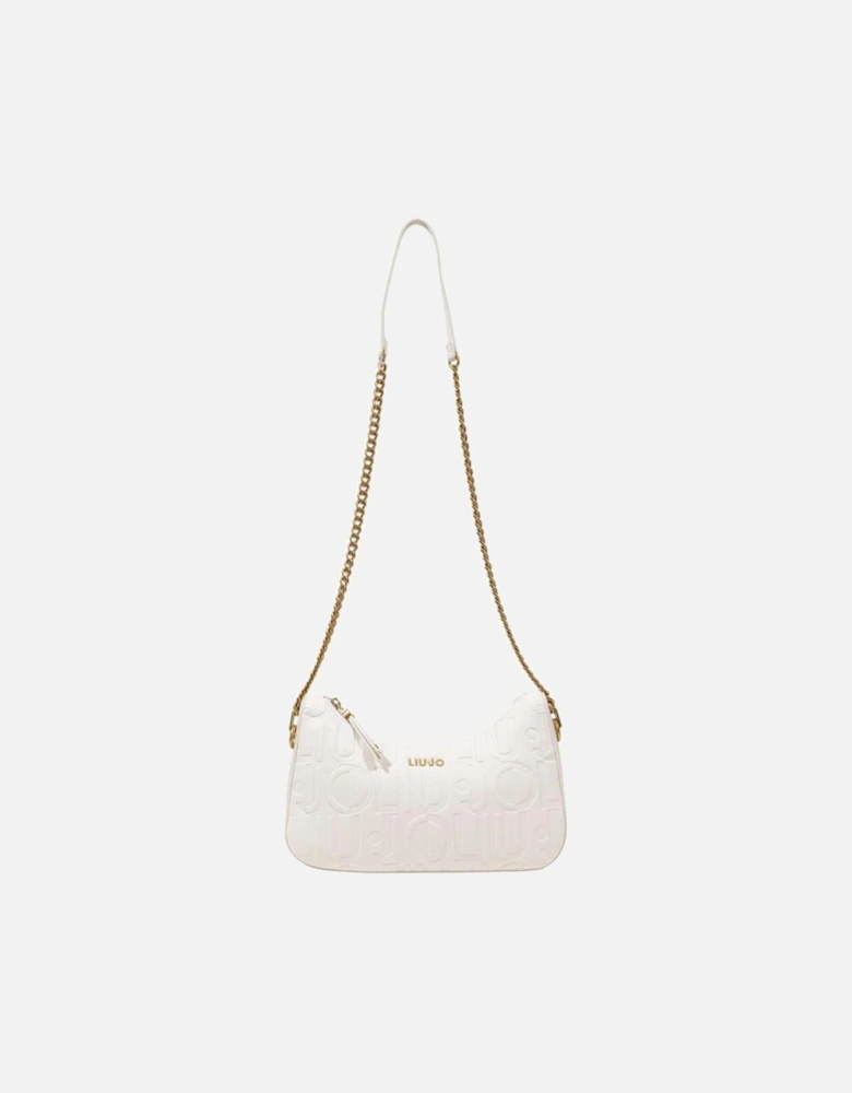 Structured Polyurethane Medium Bag Women - Cream Handbags
