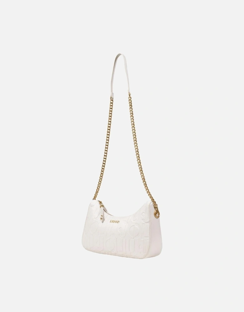 Structured Polyurethane Medium Bag Women - Cream Handbags