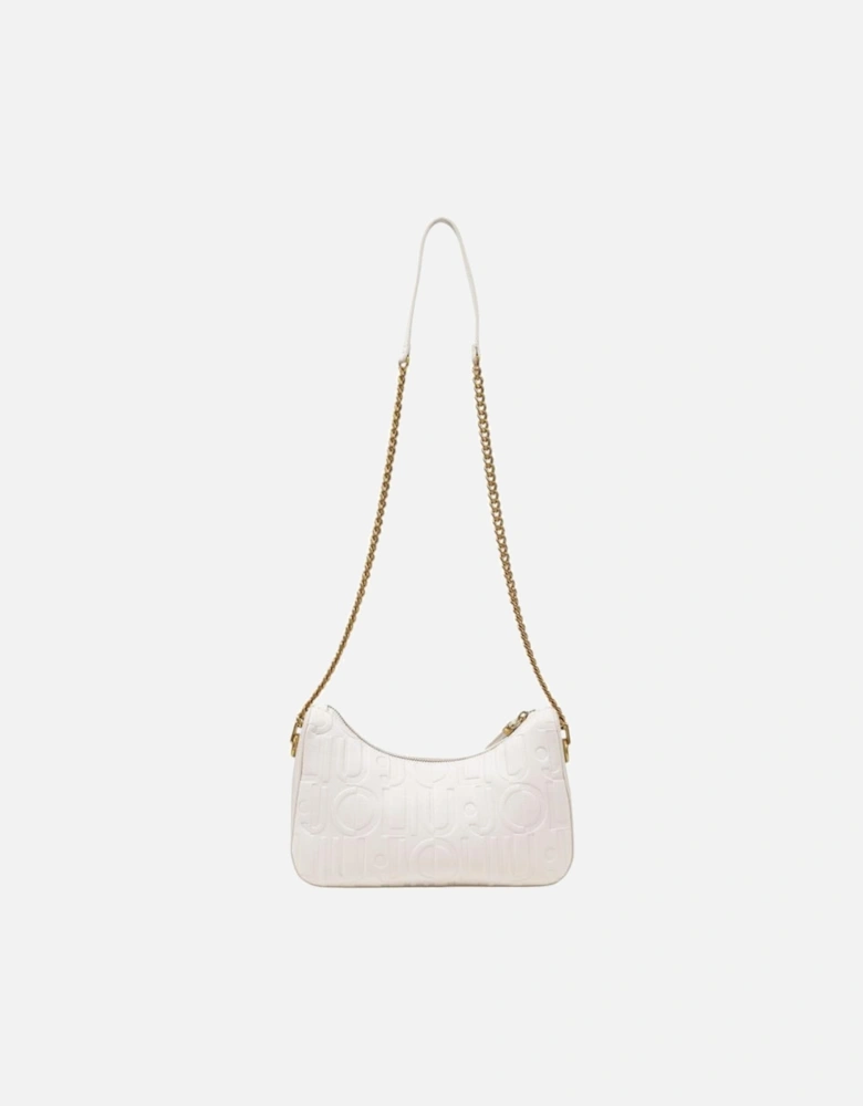 Structured Polyurethane Medium Bag Women - Cream Handbags