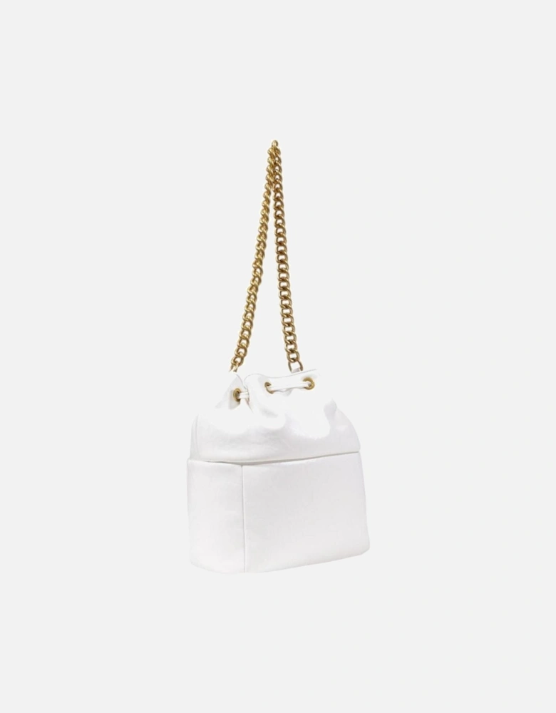Quilted Chain Shoulder Bag Women - White Handbags