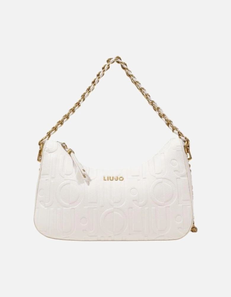 Structured Polyurethane Medium Bag Women - Cream Handbags