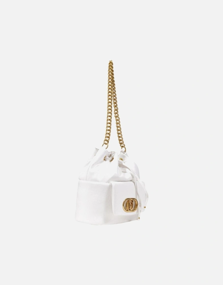 Quilted Chain Shoulder Bag Women - White Handbags